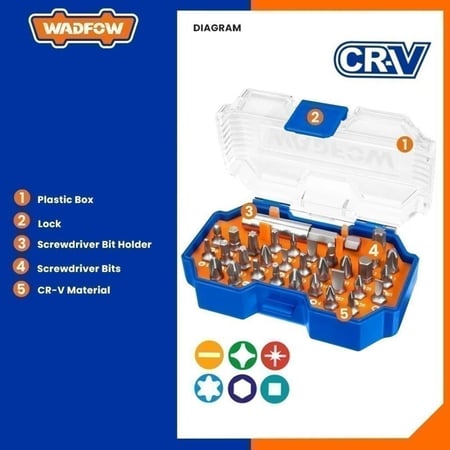 طقم روس فك 32 قطعة WADFOW