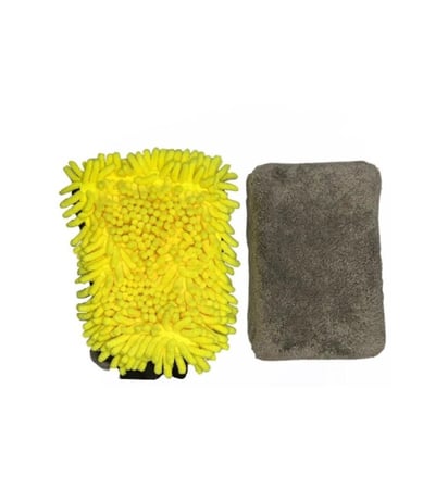 قفاز غسيل ميكروفايبر