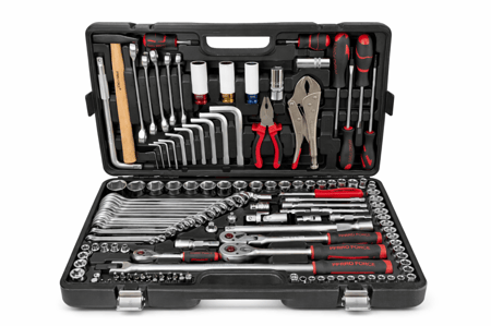 طقم عدة 142 قطعة  PPRRO FORCE