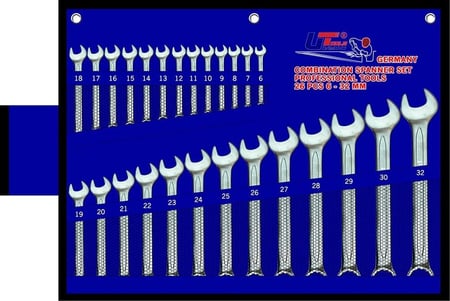 طقم مفتاح 26 قطعة من Ut tools