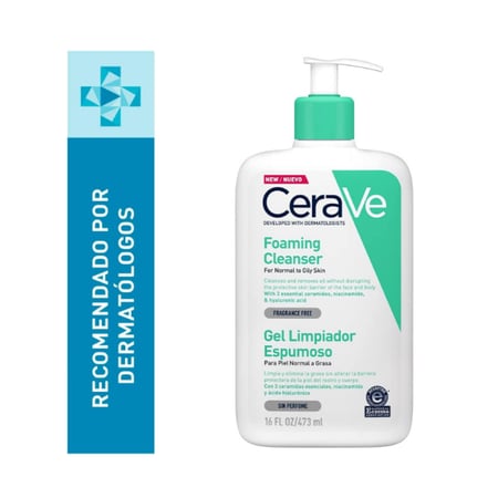 غسول الوجه الرغوي للبشرة العادية الى الدهنية من سيرافي - 473 مل