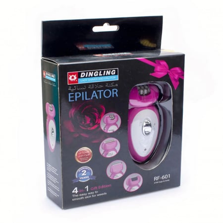 دينجلينج ماكينة حلاقة الشعر RF-601 النسائية 4 في 1  - 700 جم