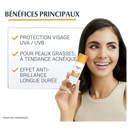 يوسيرين كريم وجل الحماية من أشعة الشمس مع عامل حماية 50+ - 50 مل