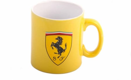 كوب فيراري أصفر اصلي