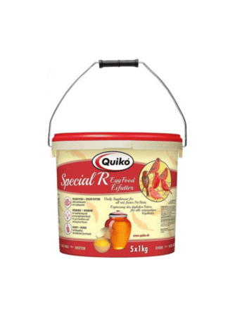 علف البيض للكناري الأحمر  سطل 5 كيلو Quiko