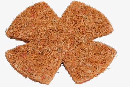 لباد جوز الهند مع القش ايطالي  ( SISAL ) مقاس 10