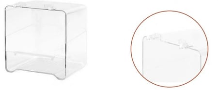 مروش حمام خارجي بخطافات بلاستيك