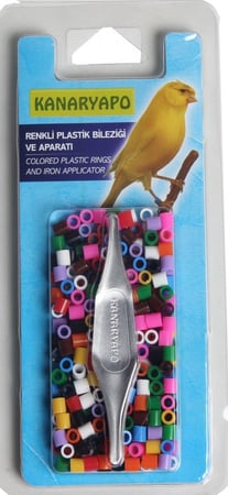 مجموعة حجول بلاستيك للكناري من كناريابو