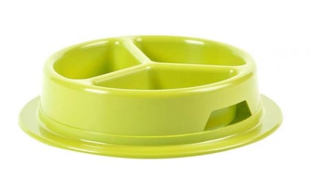 معلف ثلاثي للقطط والكلاب