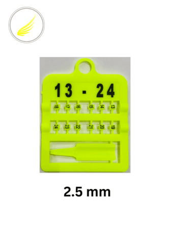 حجل بمقاس 2.5 مم ارقام 13-24 R4W