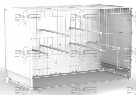 غطاء خلفي لقفص 2GR مقاس  58 سم