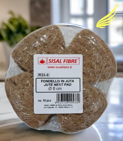 لباد عش طيور قش 8 سم