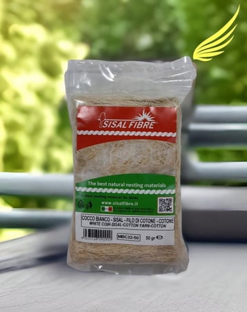 قش مع خيوط رفيعة مع القطن ( SISAL ) 50 جرام