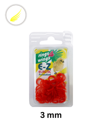 حجول مطاط مقاس 3مم R4W لون اخضر