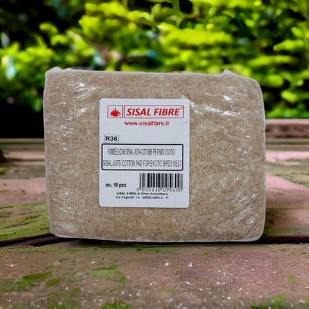 لباد مربع  خيوط مع قطن ايطالي ( SISAL )