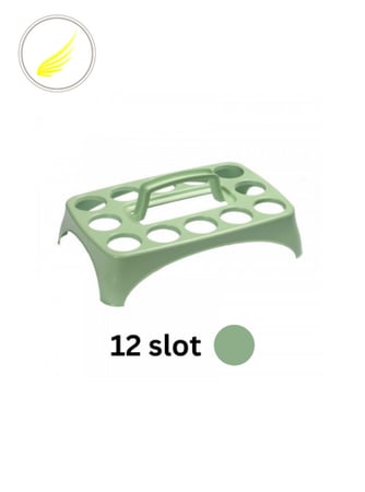 حامل مشربيات عدد 12 STA لون اخضر