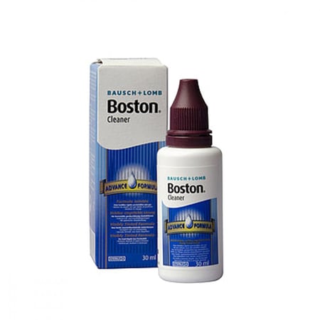 منظف (شامبو) بوستن ادفانس Boston Advance Cleaner, Leaves Lenses Clean, Ready for Disinfection and Conditioning, for Rigid Gas Permeable (RGP) and Hard Contact Lenses, 30 ml