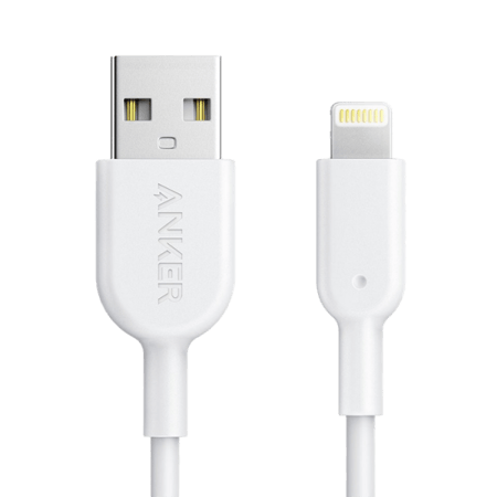 كيبل ايفون لايتنيج USB جلد أنكر