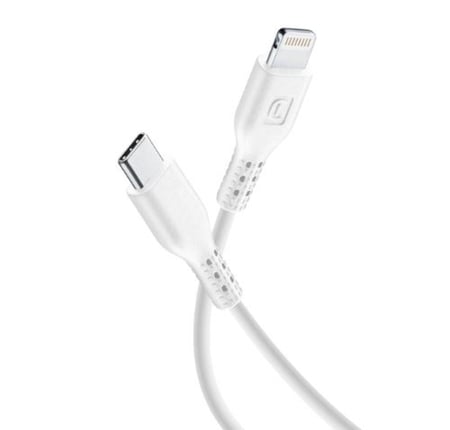 كابل تاب سي ايفون من Cellularline - طول 1 متر - أبيض