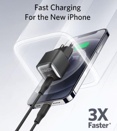 انكر شاحن جداري 511 بقوة 30 واط