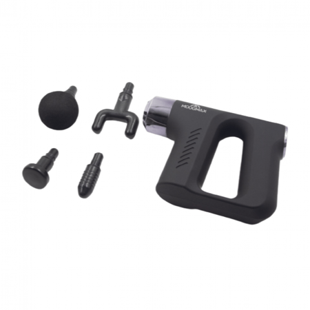 موج ماكس جهاز تدليك العضلات مع مجموعة 4 رؤوس و 5 سرعات