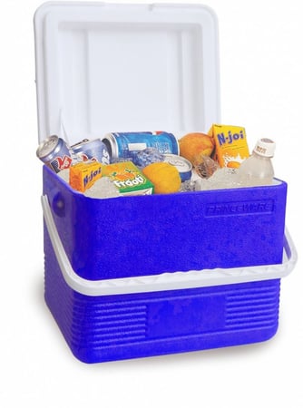 حافظة ثلج من برنس سعة 28 لتر متعددة الألوان