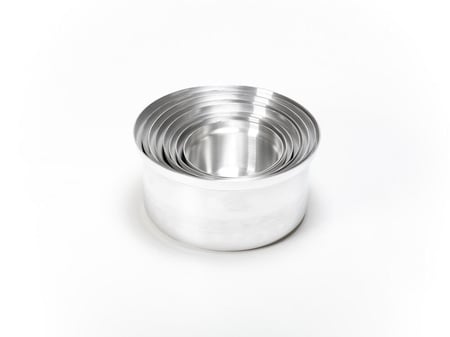 طقم قدور الالمنيوم الأمل 8 قطع خليجي