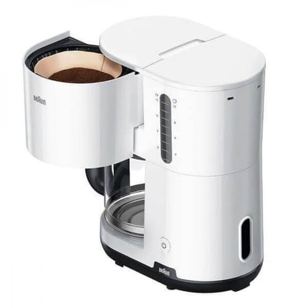 ماكينة قهوة براون 10 أكواب موديل BRKF1100WH