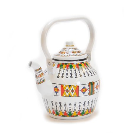 كفتيرة تراثي عربي متعددة الأحجام لون أبيض من بادريق