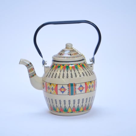 كفتيرة غضار عربي متعددة الأحجام لون بيج من بادريق