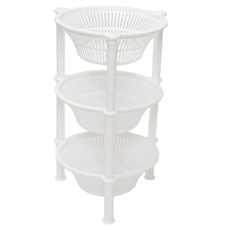 رفوف بلاستيك للمطبخ دائرية