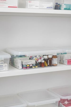 طقم حافظة طعام بلاستيك 3 قطع