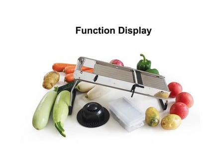 قطاعة الخضار والسلطه اليدويه استيل