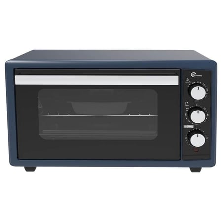 فرن كهربائي بادريق متعدد الأحجام أحجام كبيرة لون اسود