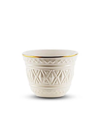 طقم فناجين قهوه وشاي متكامل من روز موديل 712