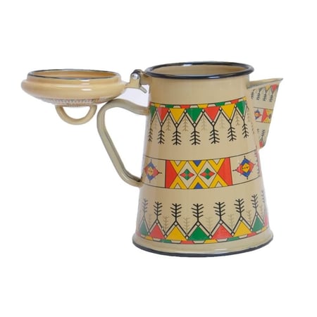 بكرج غضار تراثي متعددة الأحجام لون بيج من بادريق