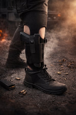 جراب رجل مسدس + مخزن