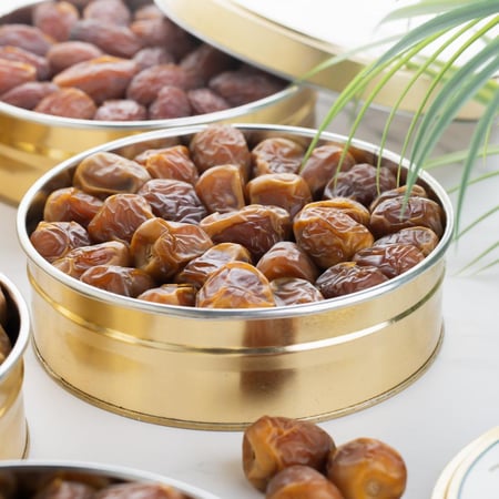 علب التمور المنوعة - 5 انواع مختلفة