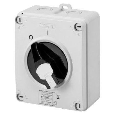 Gewiss Isolator Switch - PVC Insulated Control Box, 40A, 63A, 80A