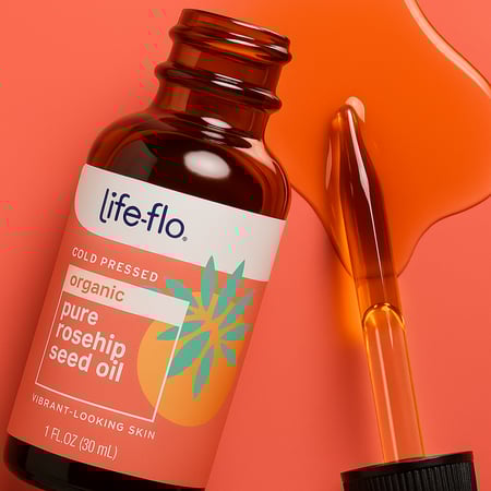 لايف-فلو زيت بذور الورد النقي العضوي – 30 مل