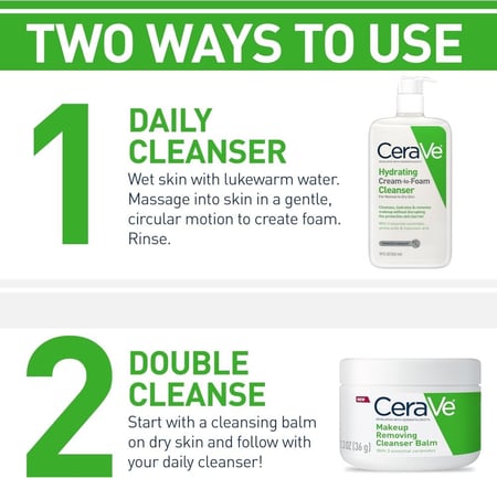 سيرافي منظف ترطيب كريمي ورغوي 236مل