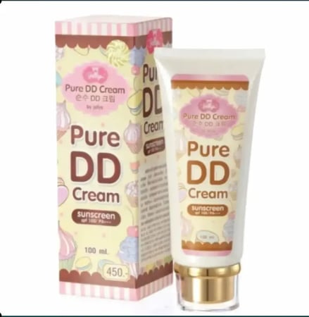 جيليز كريم التفتيح الفوري DD مع عامل وقاية من الشمس 100SPF بخلاصة الجنسنج الاحمر - 100 مل