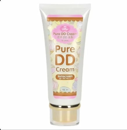 جيليز كريم التفتيح الفوري DD مع عامل وقاية من الشمس 100SPF بخلاصة الجنسنج الاحمر - 100 مل