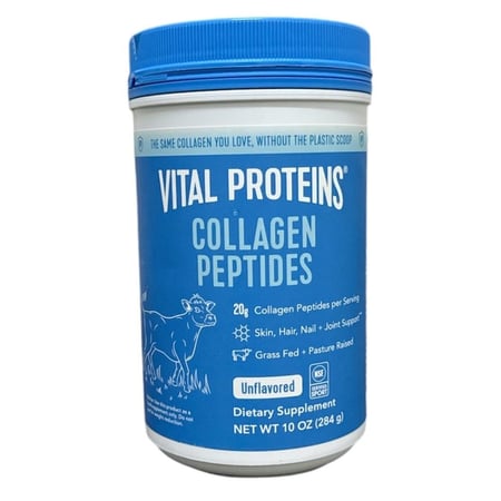 بيبتيدات الكولاجين البودرة خالي من النكهات 284جرام