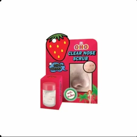 مقشر الأنف أوهو لإزالة الرؤوس السوداء – OHO Clear Nose Scrub بالفراولة