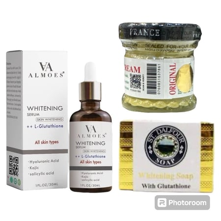 مجموعة التفتيح وإزالة التصبغات والبقع