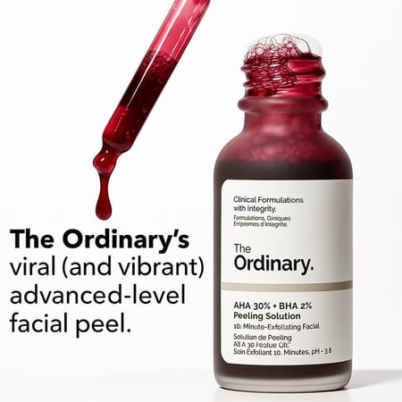 محلول تقشير AHA 30% + BHA 2% من ذا أورديناري – 30 مل