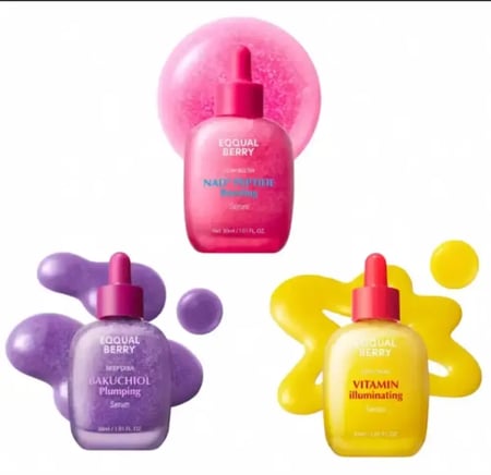 مجموعة توهج البشرة الثلاثية شد وتفتيح وتغذية ايكوال بيري