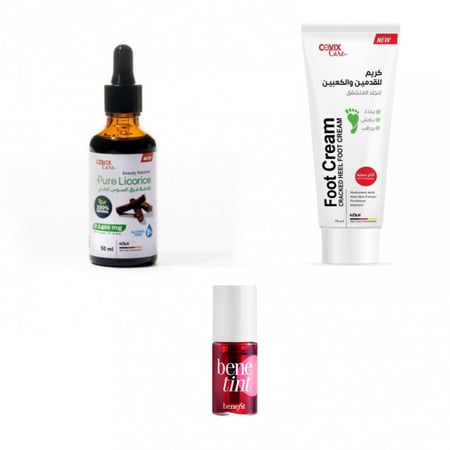خلطة توريد الجسم والقدمين كوفيكس