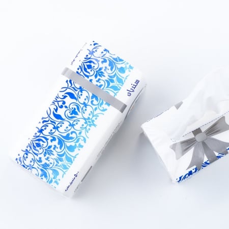 مناديل وجه 500 منديل مفرد من سنديان